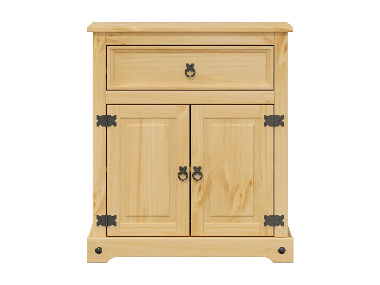 Mobile bagno Corona 70x33x80 cm in legno massello di pino