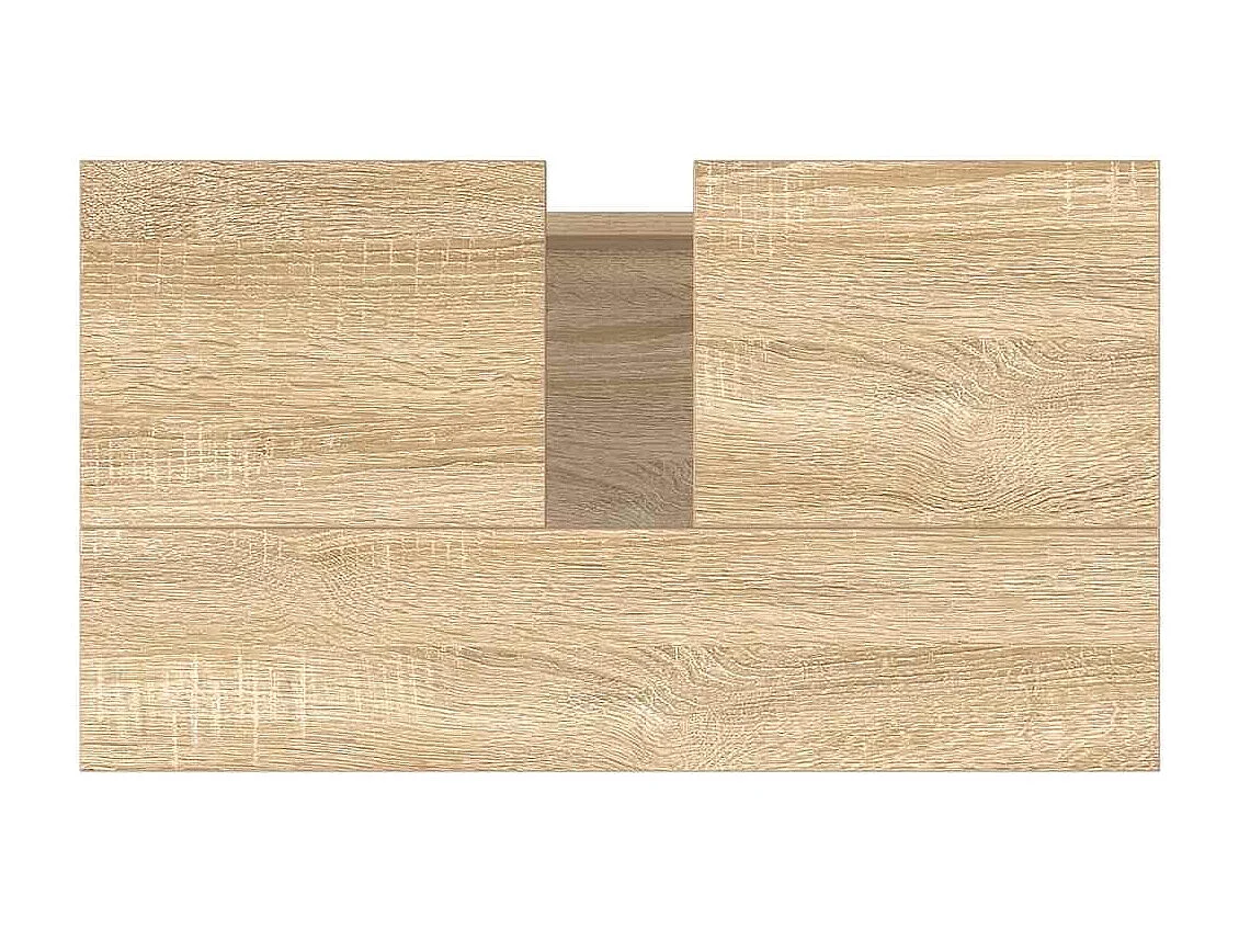 Mobile bagno in rovere Sonoma 58x33x60 cm in legno ingegnerizzato