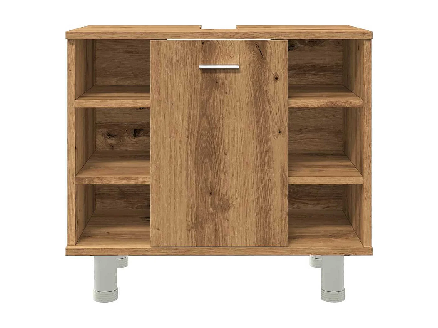 Armoire de salle de bain chêne artisanal 60x32x53,5 cm