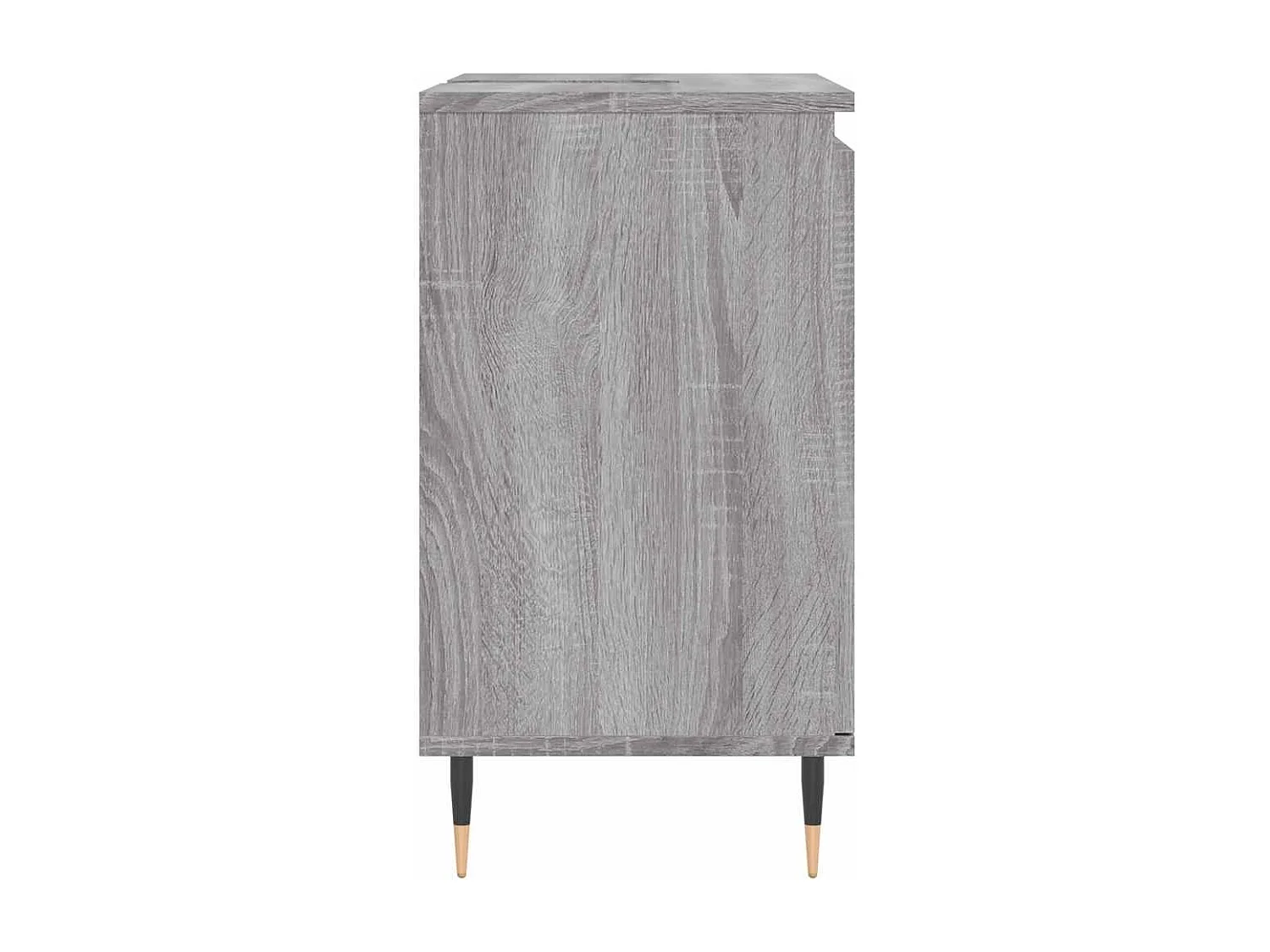 Mueble de baño Sonoma gris 58x33x60 cm madera de ingeniería