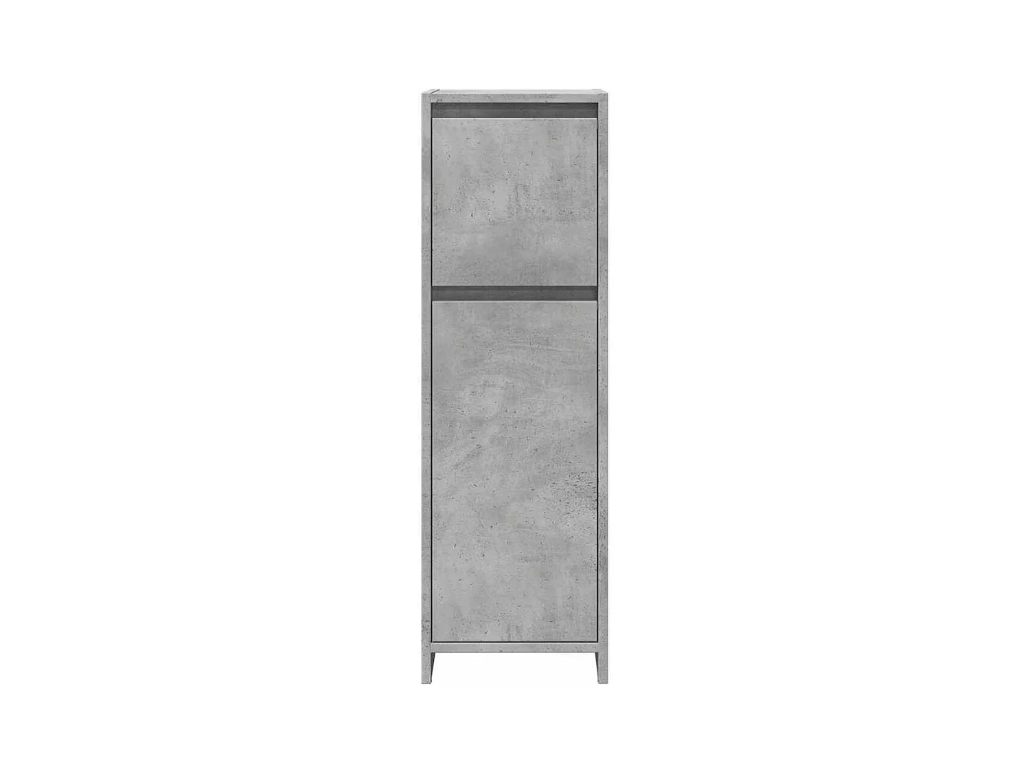 Mobile bagno grigio cemento 30x30x95 cm in truciolare