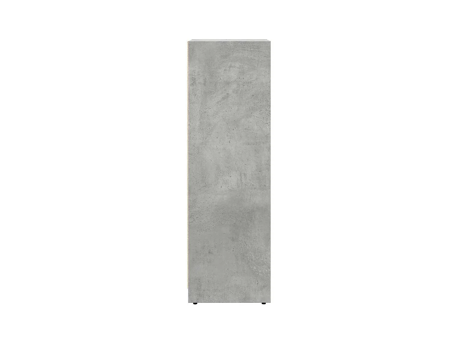 Mobile bagno grigio cemento 30x30x95 cm in truciolare