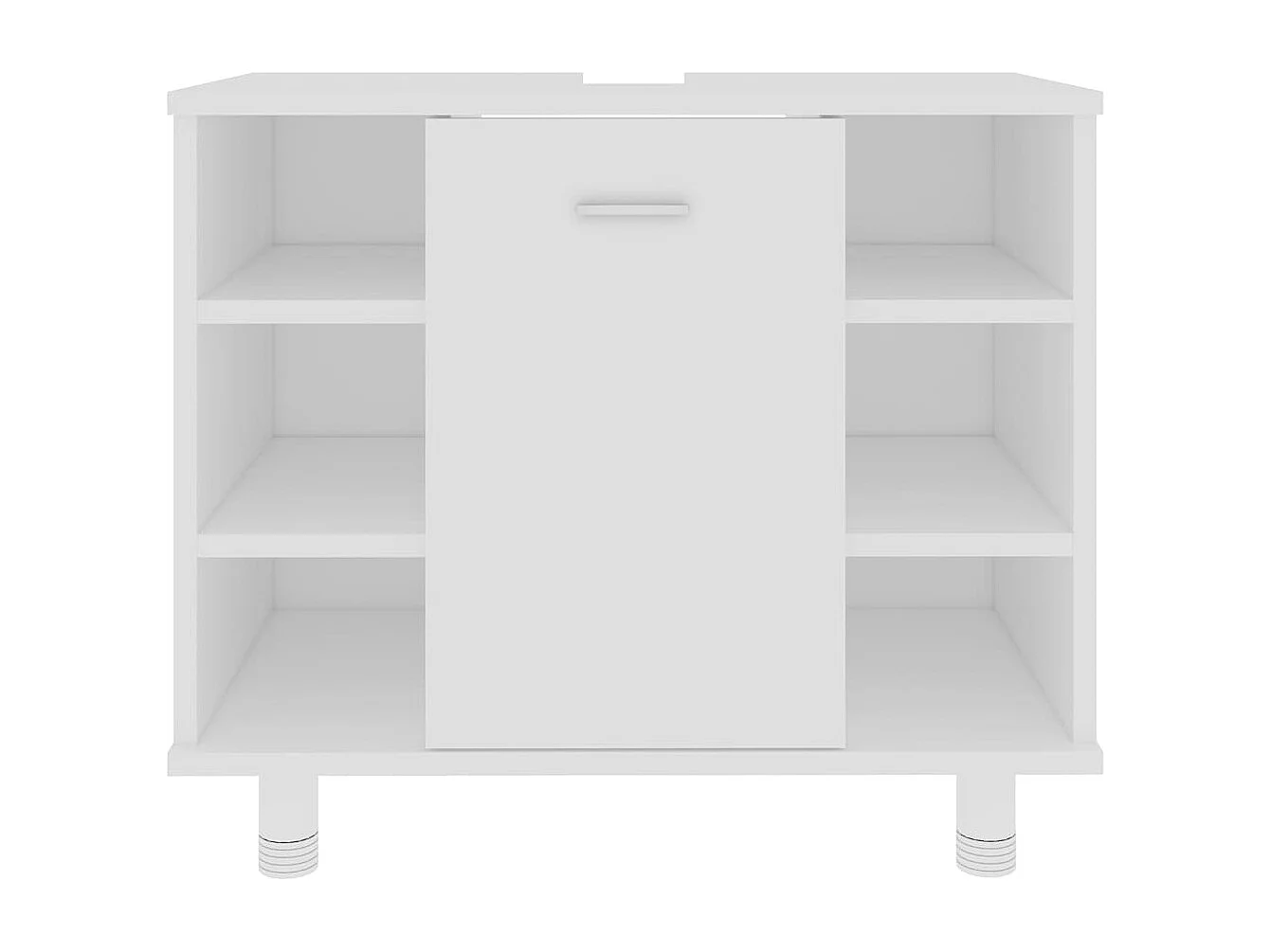 Mobile bagno Bianco 60x32x53,5 cm Legno ingegnerizzato