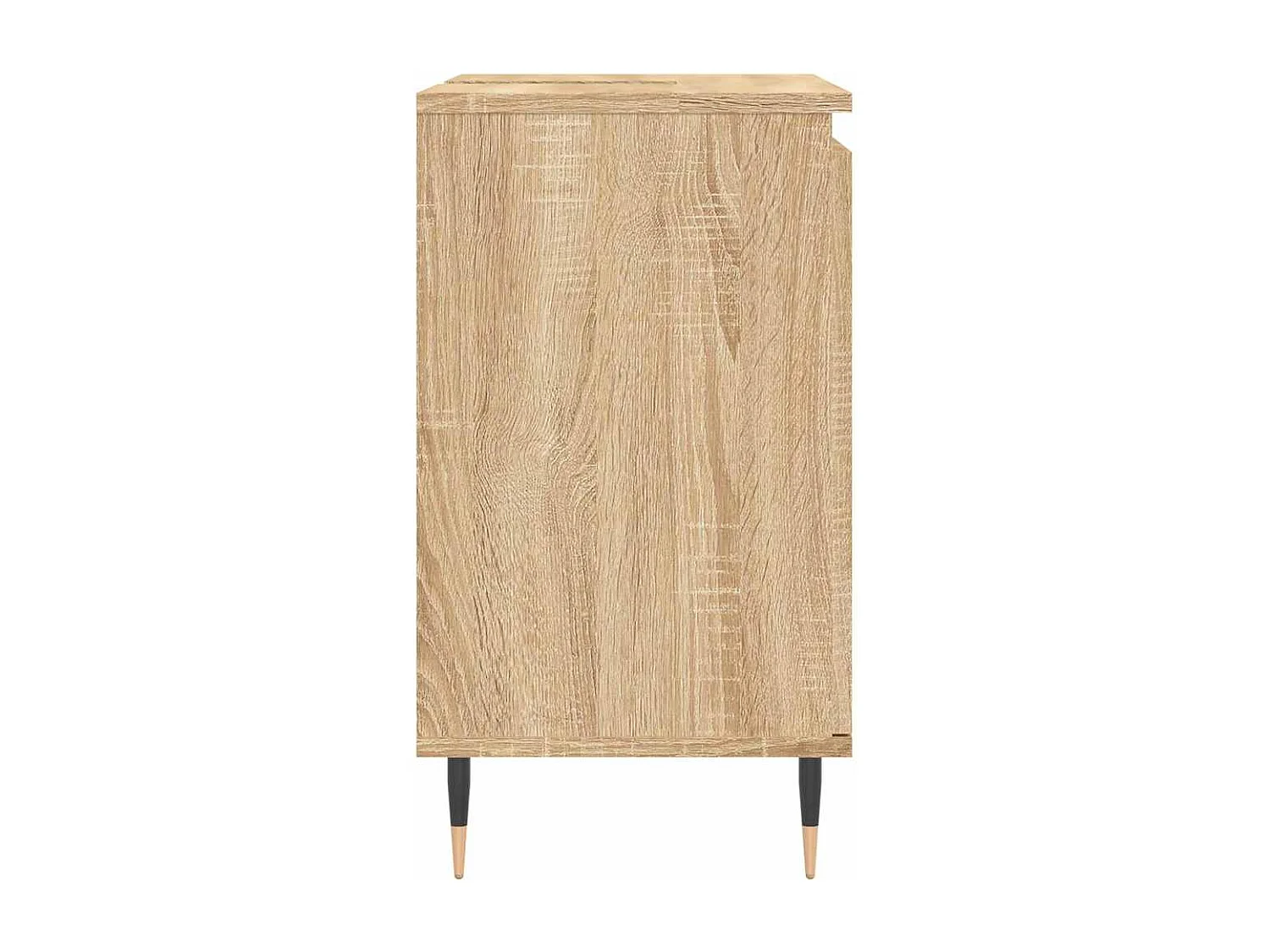 Mueble de baño de roble Sonoma 58x33x60 cm madera de ingeniería