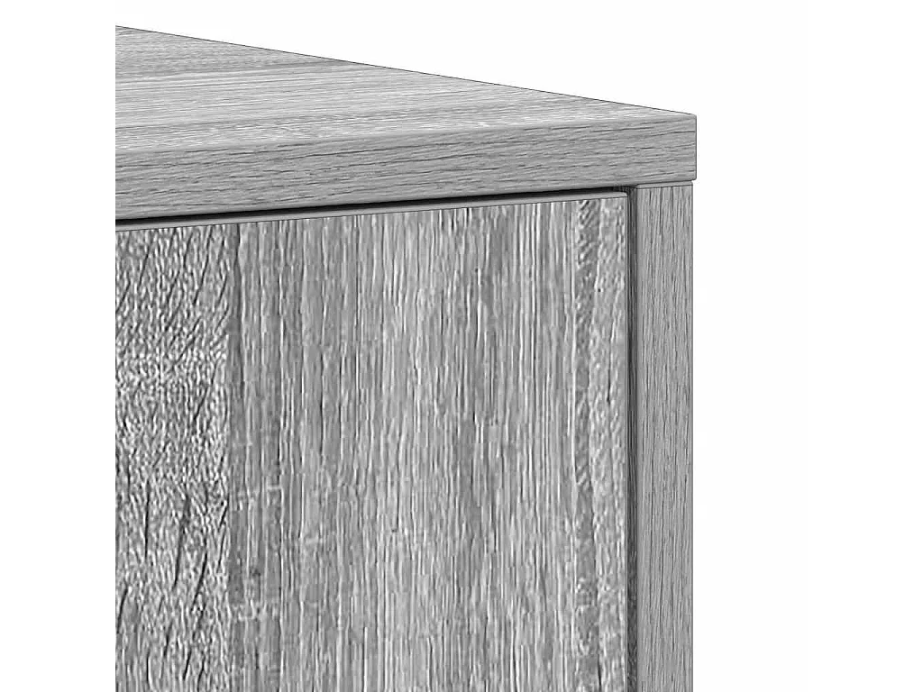 Mueble de baño Sonoma gris 30x30x183,5 cm Madera de ingeniería