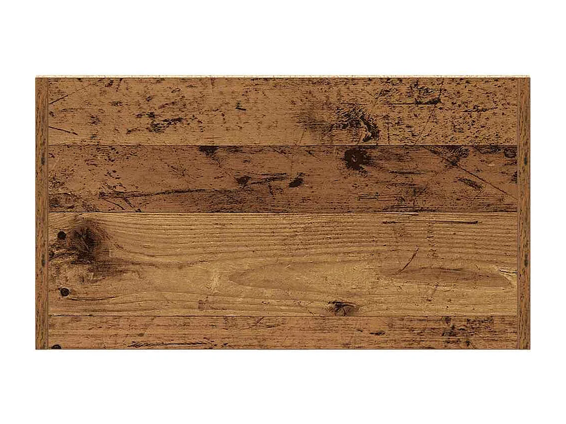 Badkamerkast oud hout 60x33x80 cm bewerkt hout