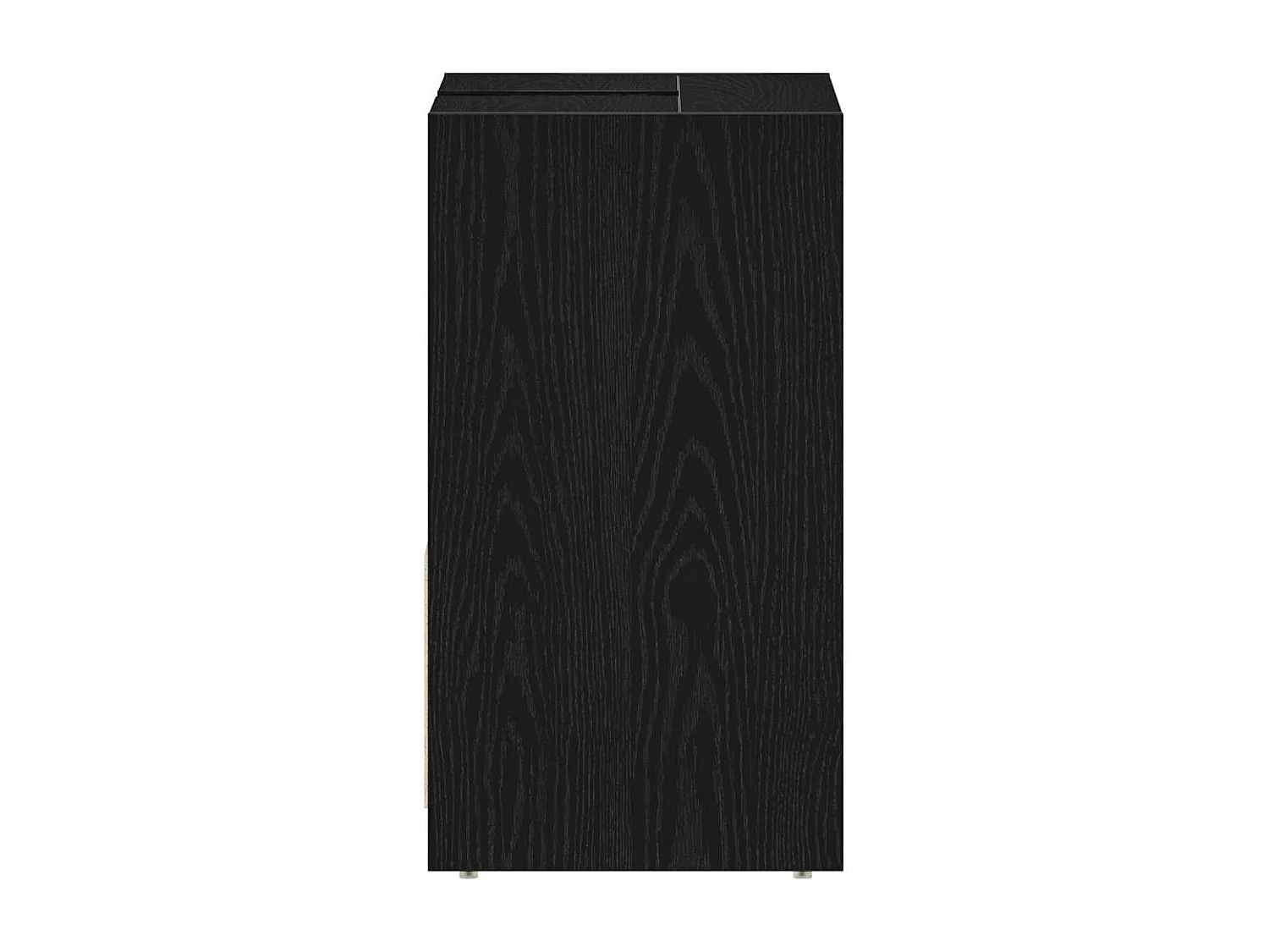 Armoire de bain chêne noir 60x33x60 cm bois d'ingénierie