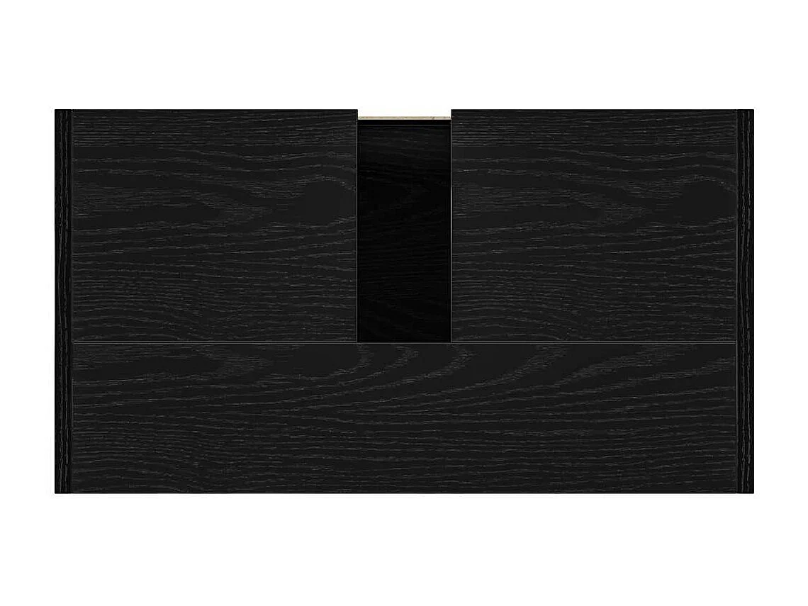 Armoire de bain chêne noir 60x33x60 cm bois d'ingénierie