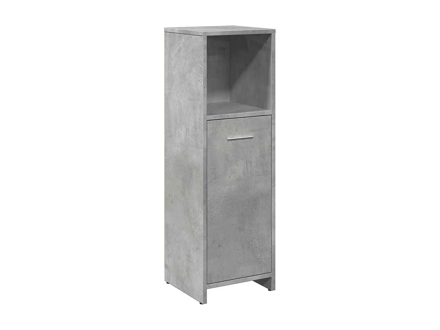 Armoire de salle de bain Gris béton 30x30x95 cm Aggloméré