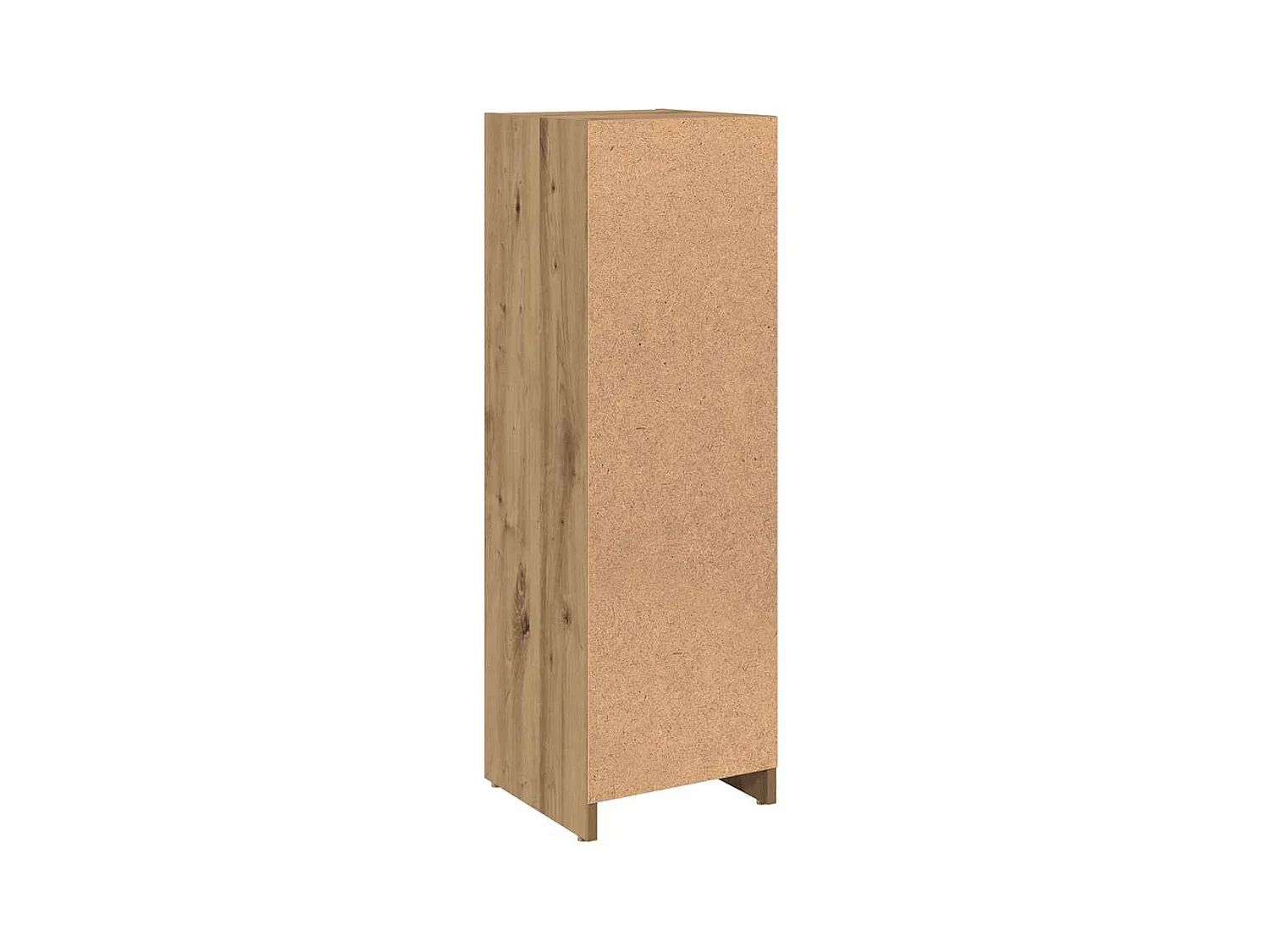 Badkamerkast eiken craft 30x30x95 cm bewerkt hout