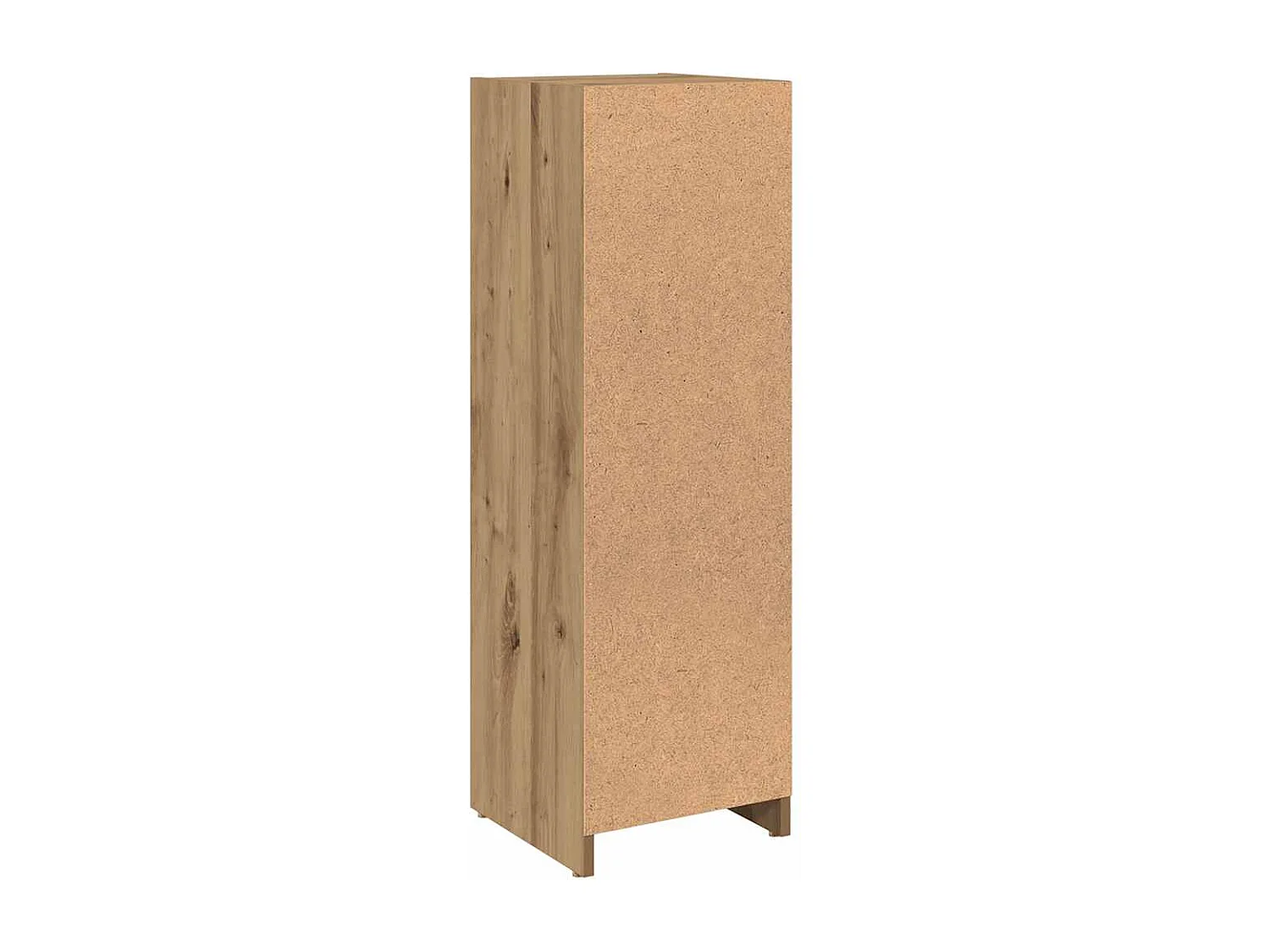 Badkamerkast eiken craft 30x30x95 cm bewerkt hout