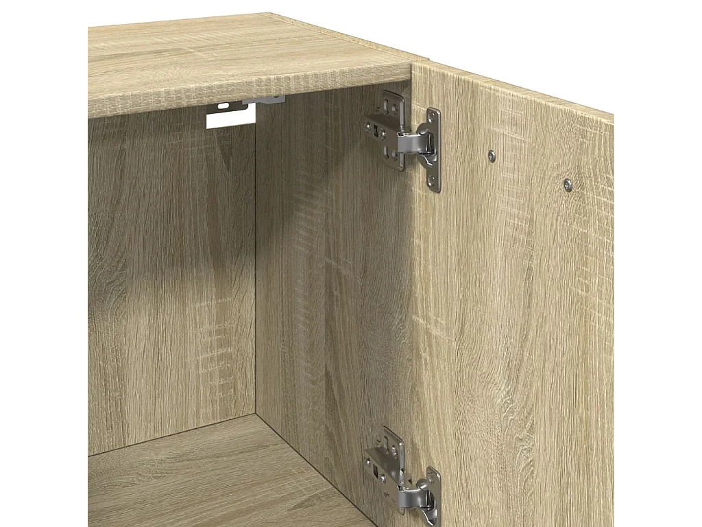 Armoire de salle de bain Chêne sonoma 30x30x80 cm Aggloméré