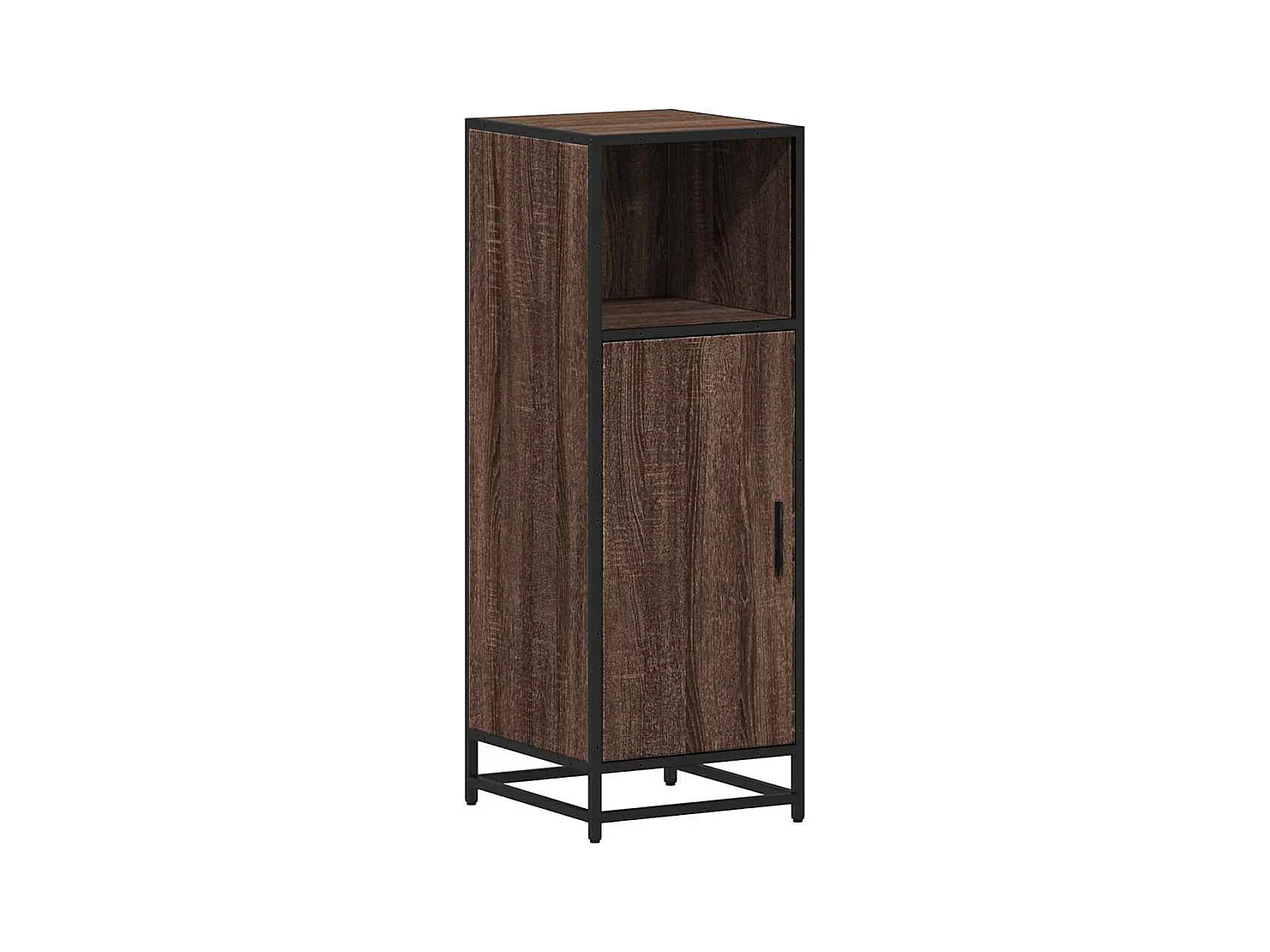 Armoire de bain chêne marron 35x37,5x100 cm bois d'ingénierie