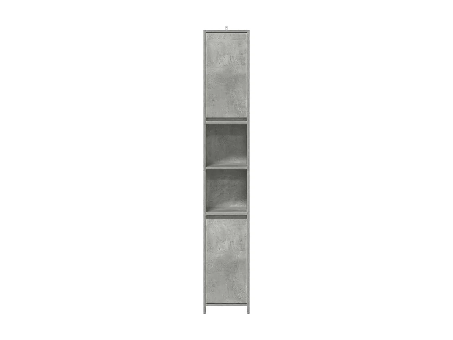 Armoire de salle de bain Gris béton 30x30x183,5 cm Aggloméré