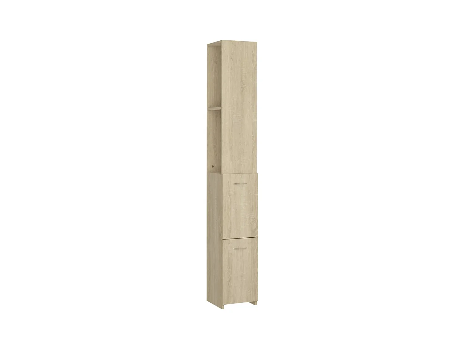 Mueble de baño roble Sonoma 25x26,5x170 cm