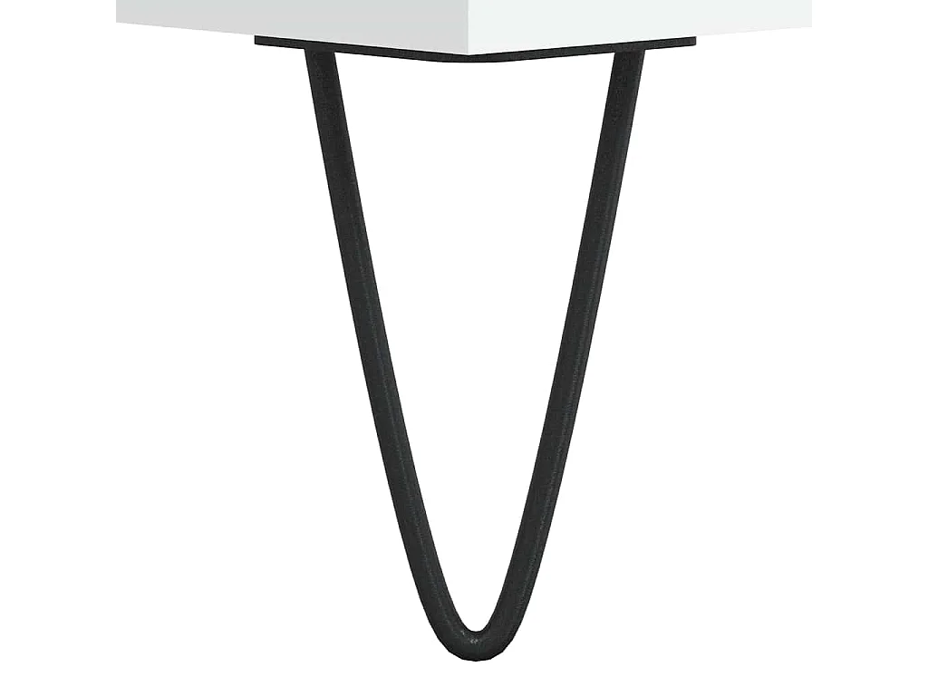 Witte badkamerkast 80x33x60 cm van bewerkt hout