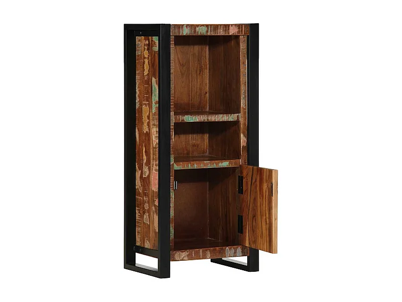 Badkamerkast 40x30x90 cm massief gerecycled hout