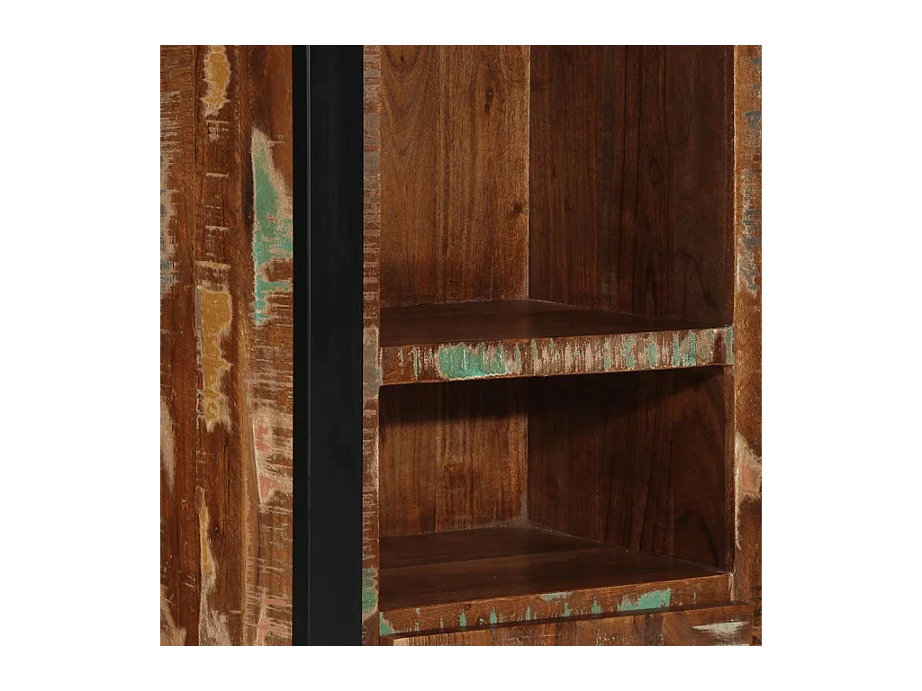 Badkamerkast 40x30x90 cm massief gerecycled hout