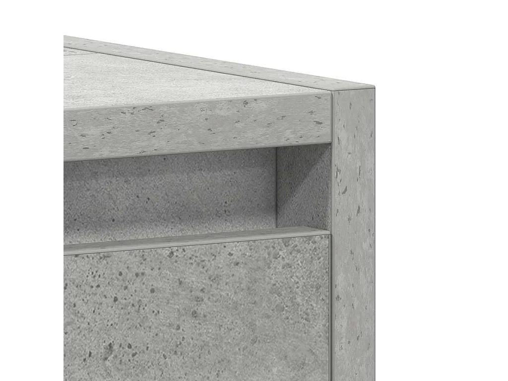 Mobile bagno grigio cemento 60x33x61 cm Legno ingegnerizzato