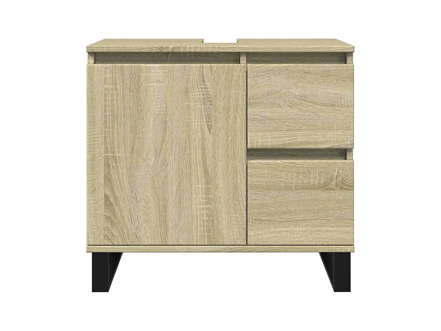 Sonoma eiken badkamerkast 65x33x60 cm