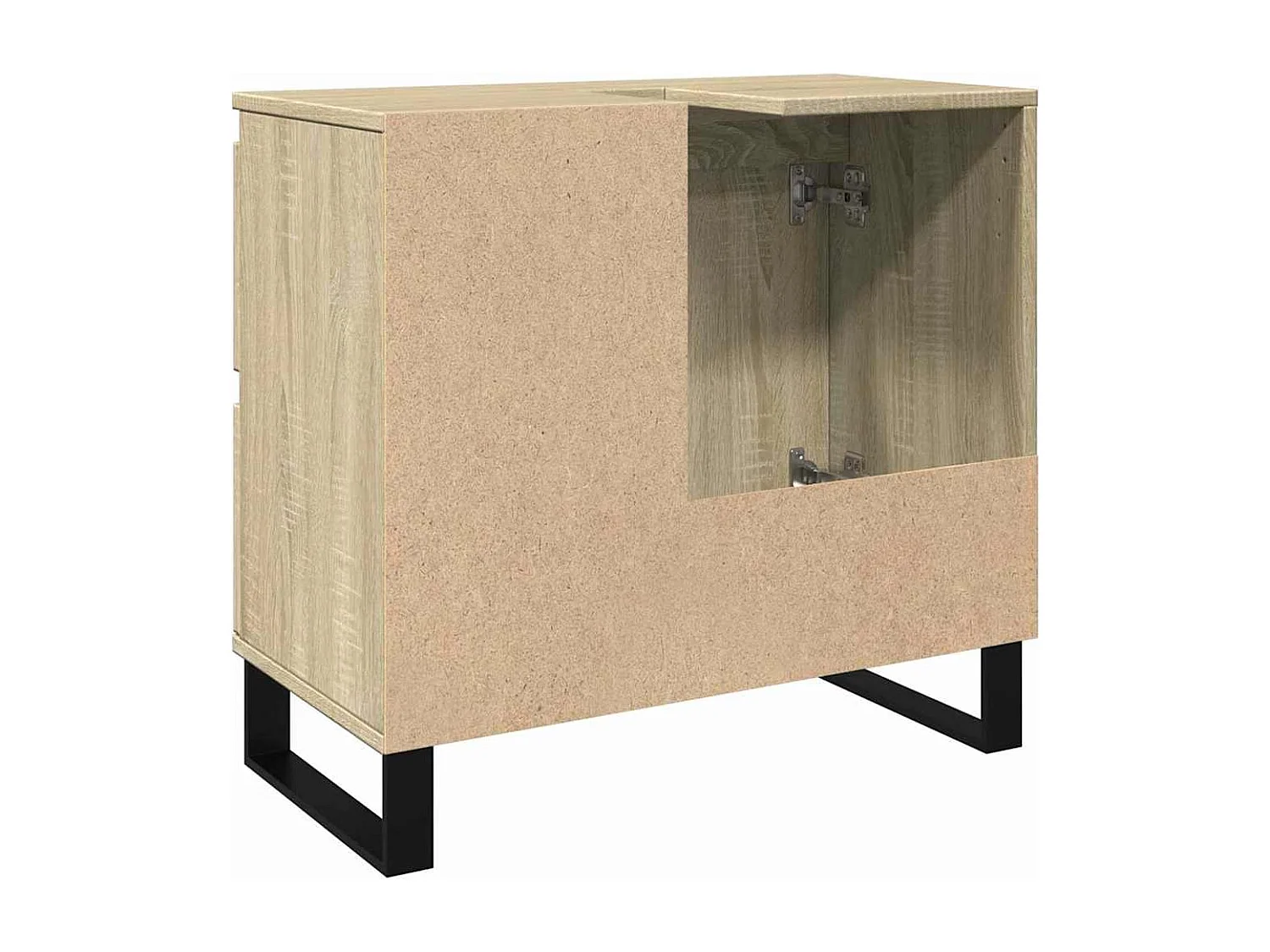 Mobile bagno in rovere Sonoma 65x33x60 cm