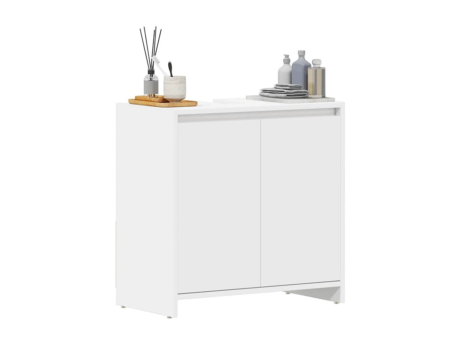 Badkamerkast Wit 60x33x61 cm Technisch hout