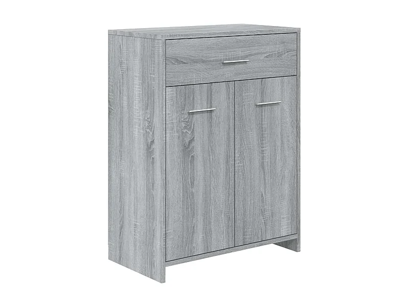 Mobile bagno Sonoma Grey 60x33x80 cm in legno ingegnerizzato