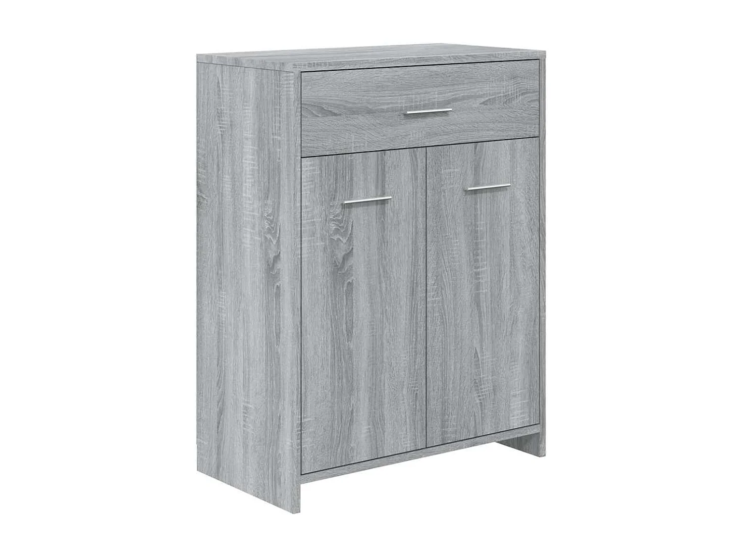 Armoire de bain Sonoma gris 60x33x80 cm Bois d'ingénierie