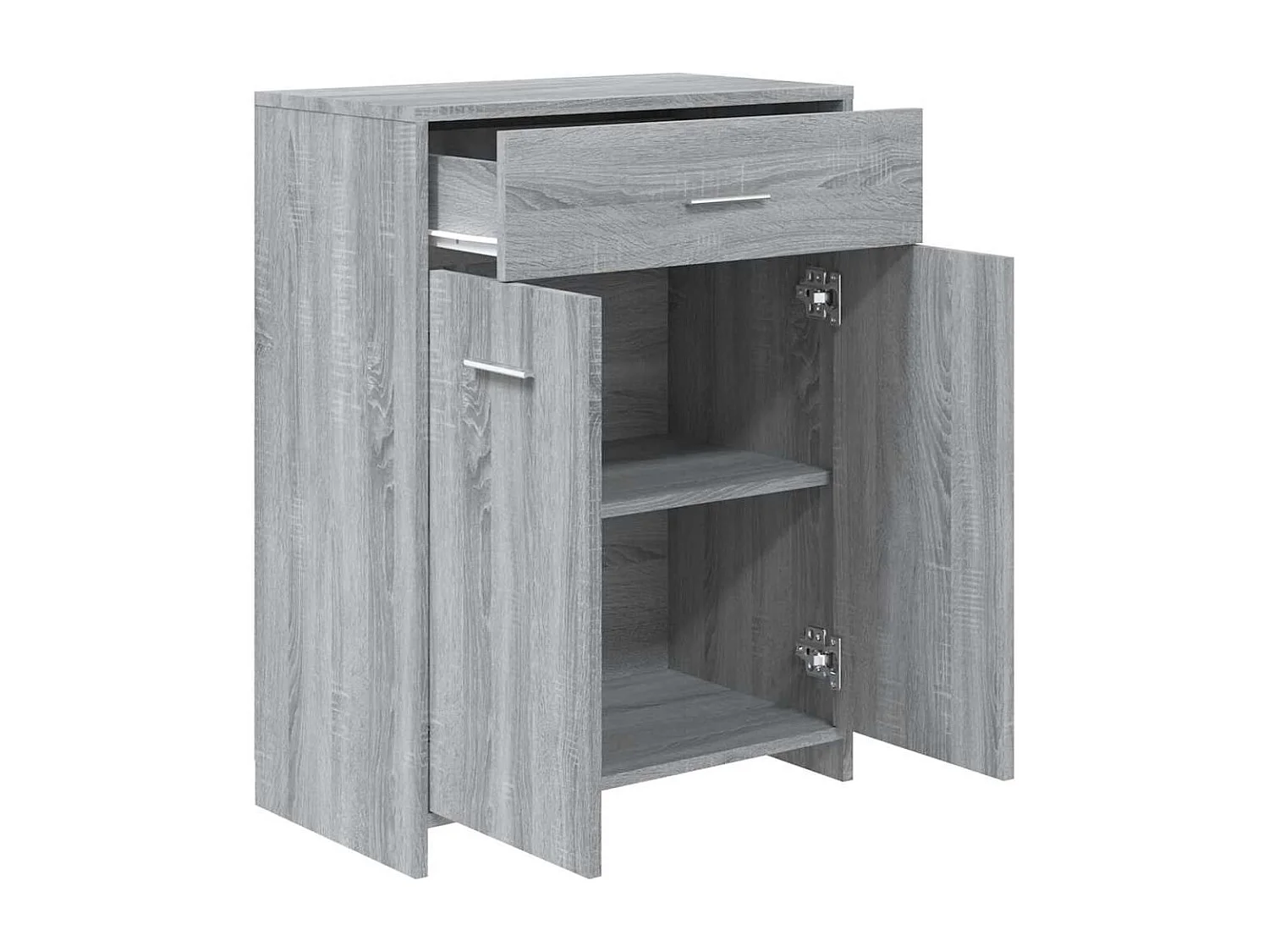 Armoire de bain Sonoma gris 60x33x80 cm Bois d'ingénierie