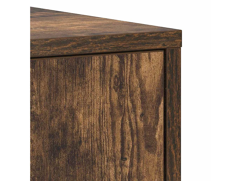 Mueble de baño Roble ahumado 30x30x183,5 cm Madera de ingeniería