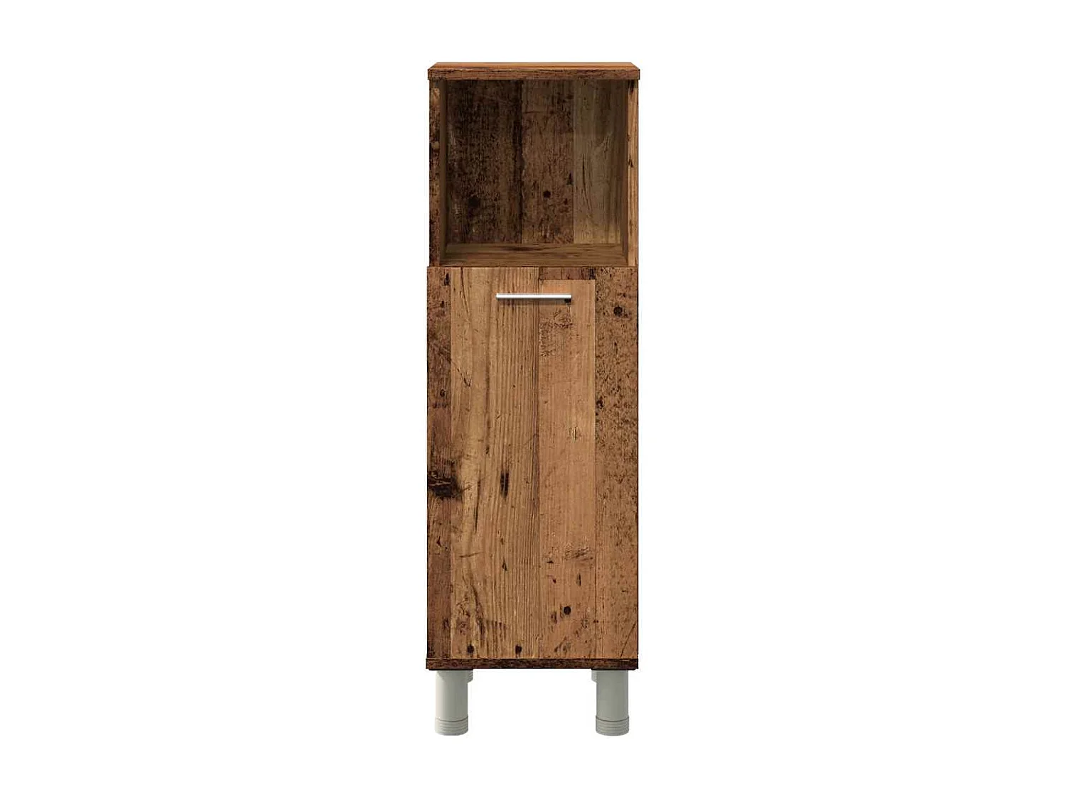 Armoire de salle de bain vieux bois 30x30x95 cm bois ingénierie