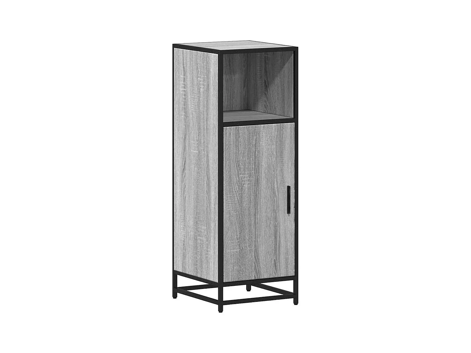 Armoire de salle de bain sonoma gris 35x37,5x100 cm