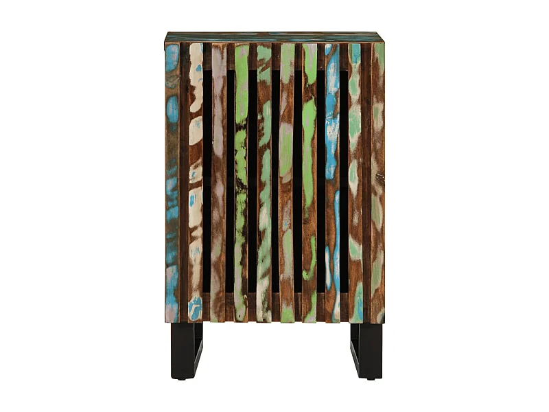 Mueble de baño 38x34x58 cm madera maciza de acacia