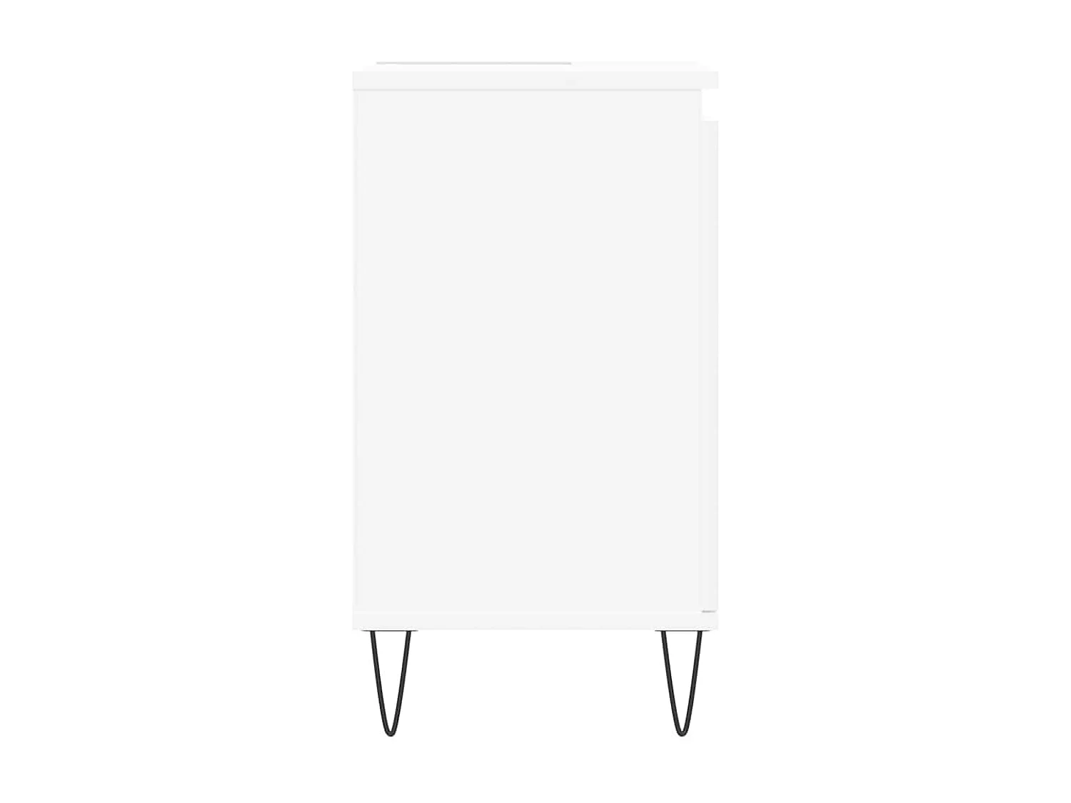 Mobile bagno bianco 58x33x60 cm in legno ingegnerizzato