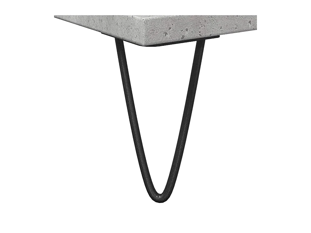 Betongrijs badkamermeubel 58x33x60 cm bewerkt hout