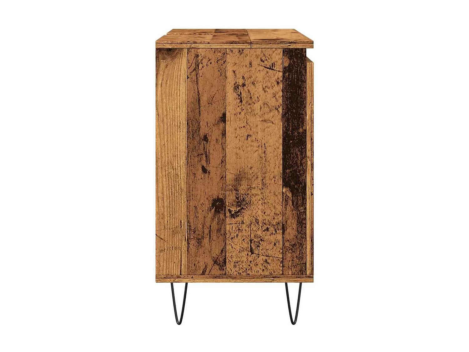 Armoire de salle de bain vieux bois 58x33x60 cm bois ingénierie