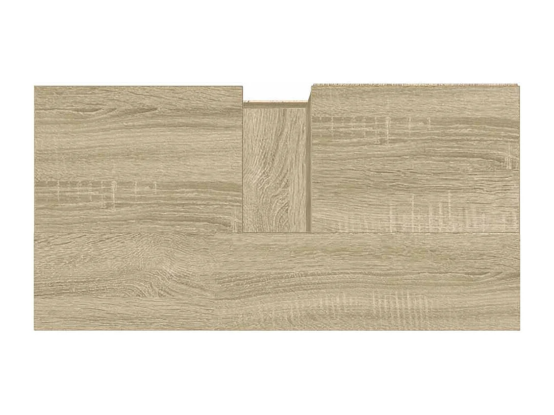 Mobile bagno in rovere Sonoma 65x33x60 cm