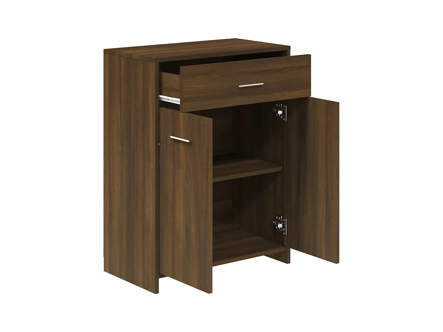 Badkamerkast Bruin eiken 60x33x80 cm Technisch hout