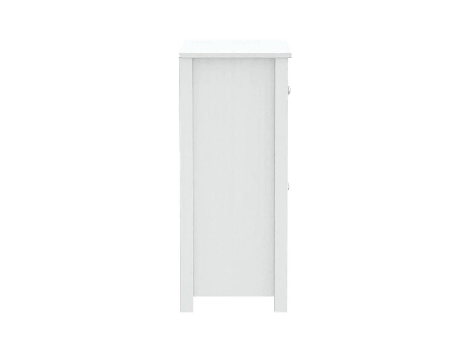 Armoire de salle de bain BERG blanc 69,5x34x80 cm pin massif
