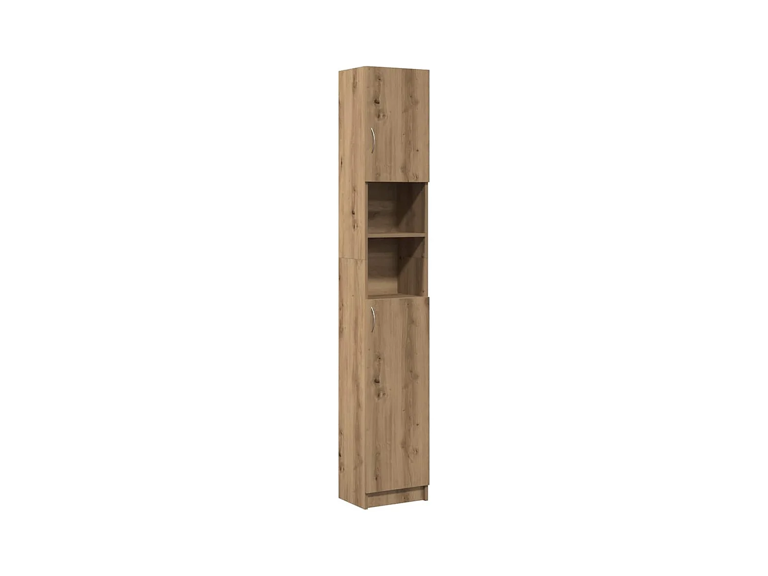 Armoire de salle de bain chêne artisanal 32x25,5x190 cm