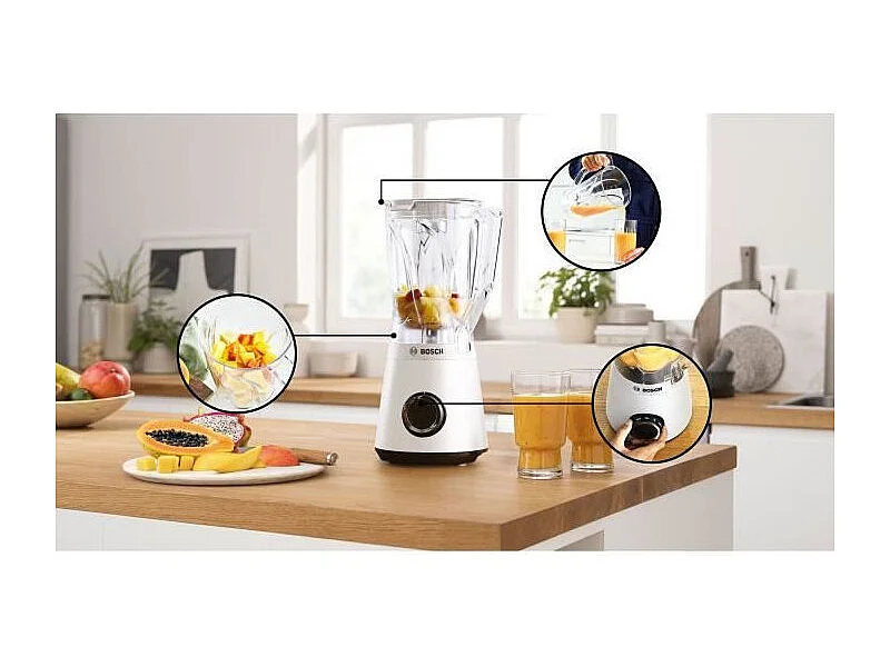 Bosch MMB6141W frullatore 1,5 L Frullatore da tavolo 1200 W Bianco