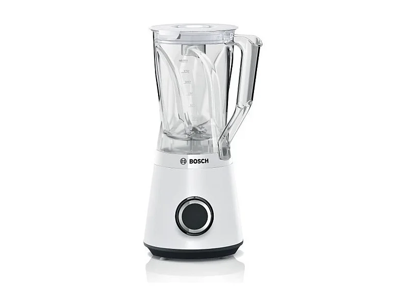 Blender VitaPower - BOSCH - MMB6141W - 1200 W - 30000 trs/min - 2 vitesses + turbo - Bol 2 L - 4 lames amovibles - Blanc