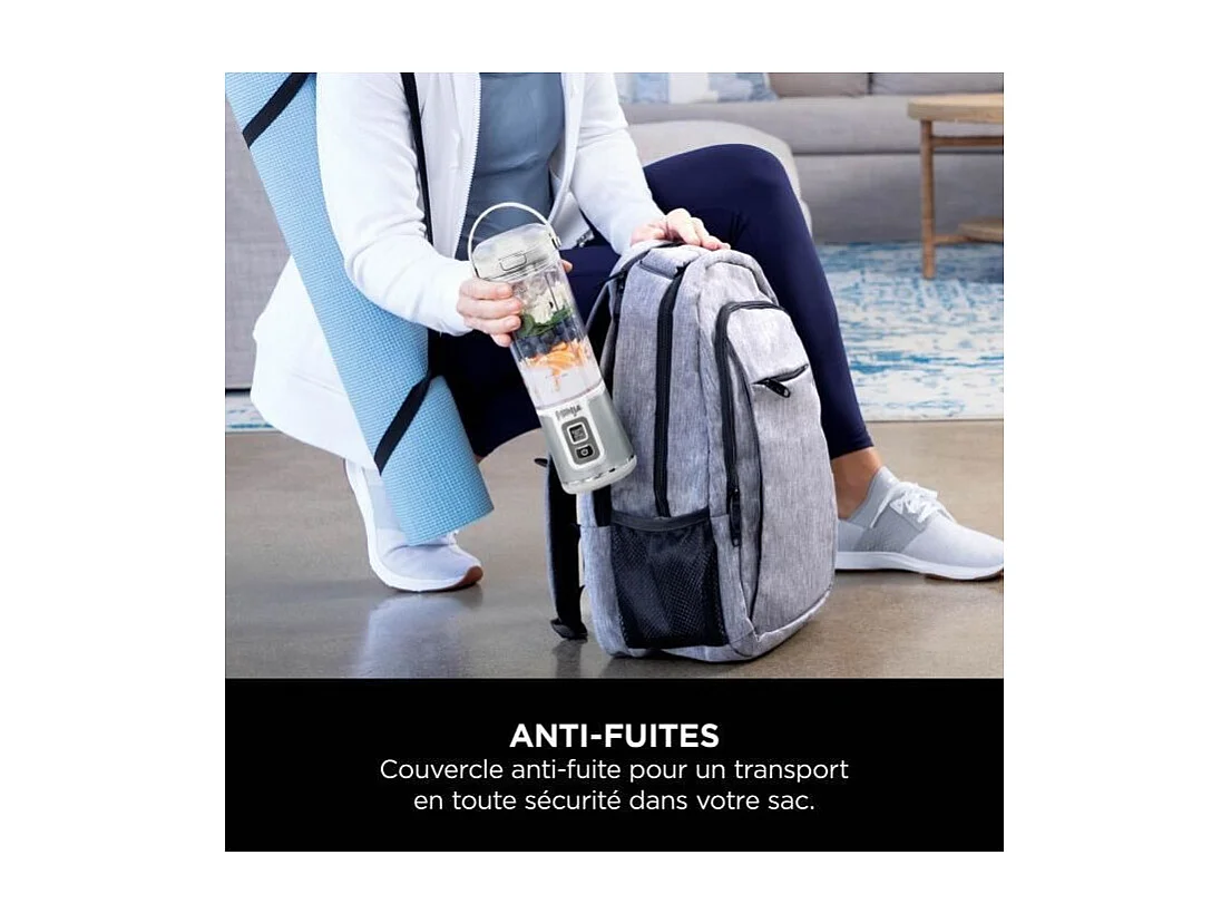 Blender portable sans fil NINJA Blast - Blanc - BC151EUWH