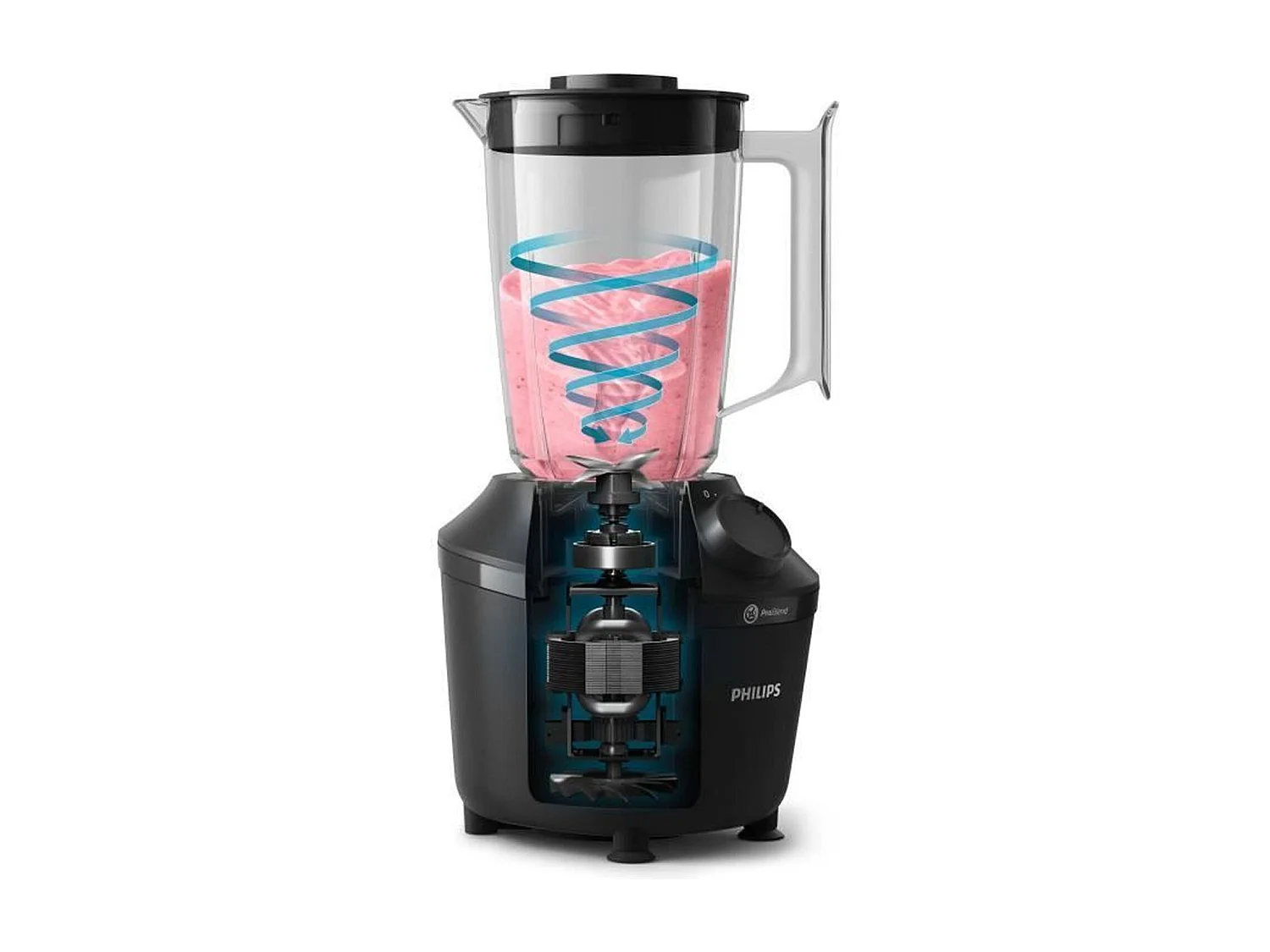 Blender PHILIPS Daily HR2041/41 - 450W - Noir