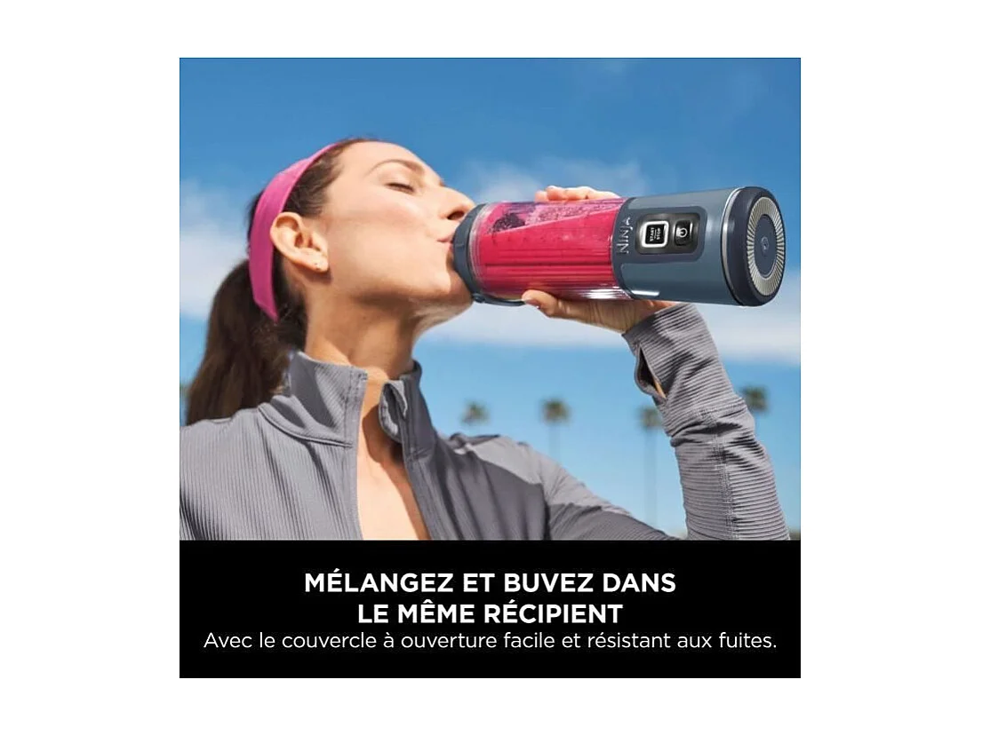 Blender portable sans fil NINJA Blast - Bleu denim - BC151EUNV