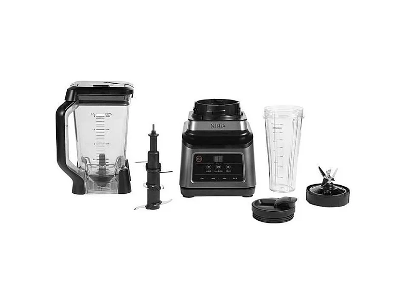 NINJA BN750EU - Blender 2 en 1  - Bol de 2,1 l - Gobelet de 700ml - 1200 W - Noir