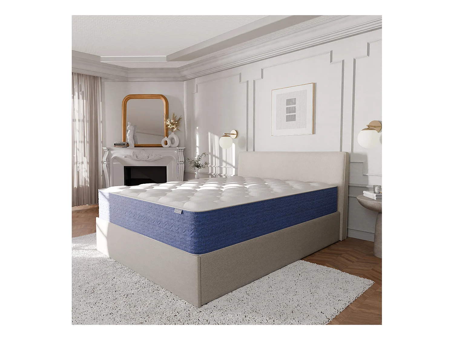 Matelas hybride 160x200cm épais 25cm Lumea Infinite