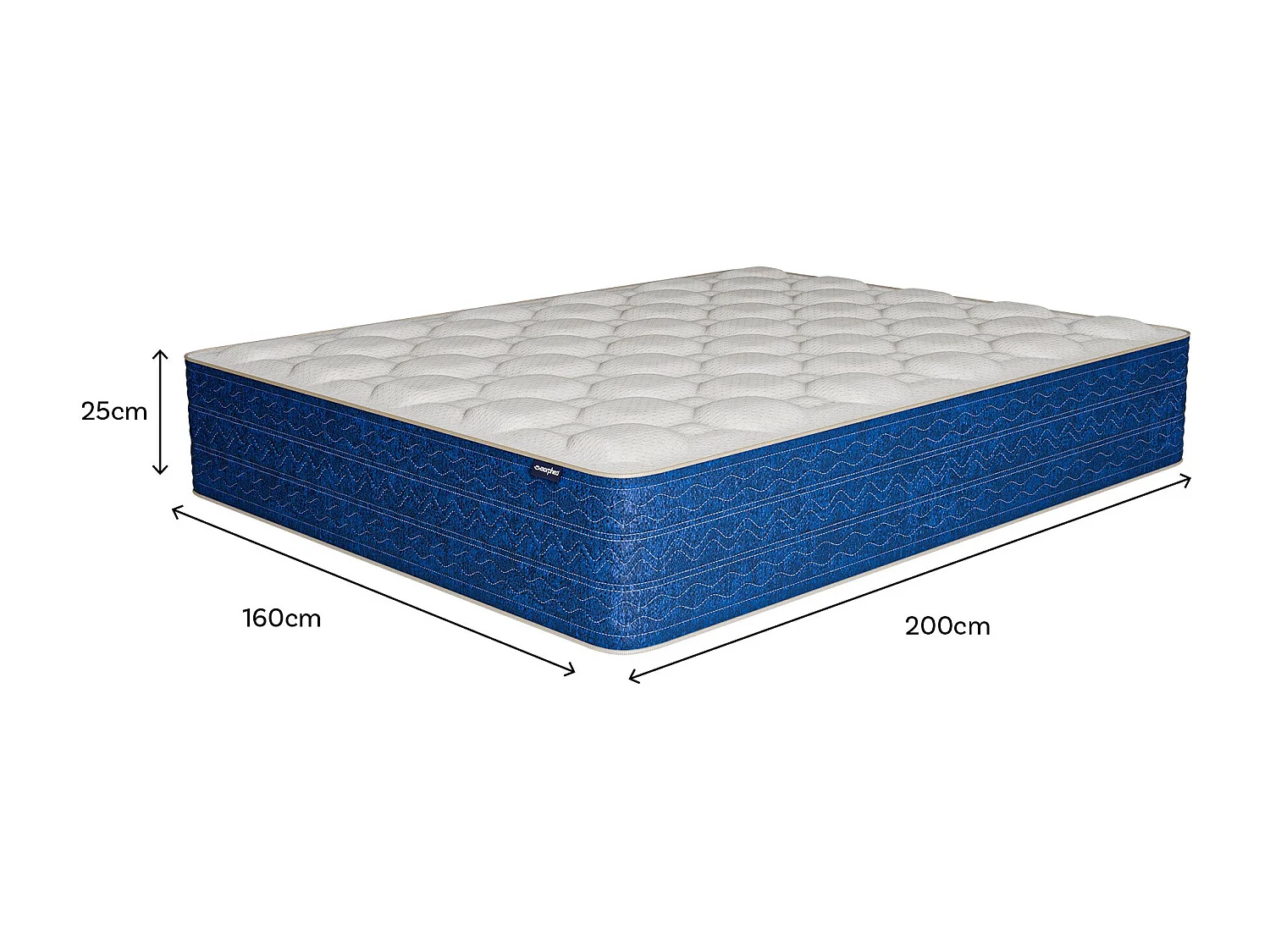 Matelas hybride 160x200cm épais 25cm Lumea Infinite
