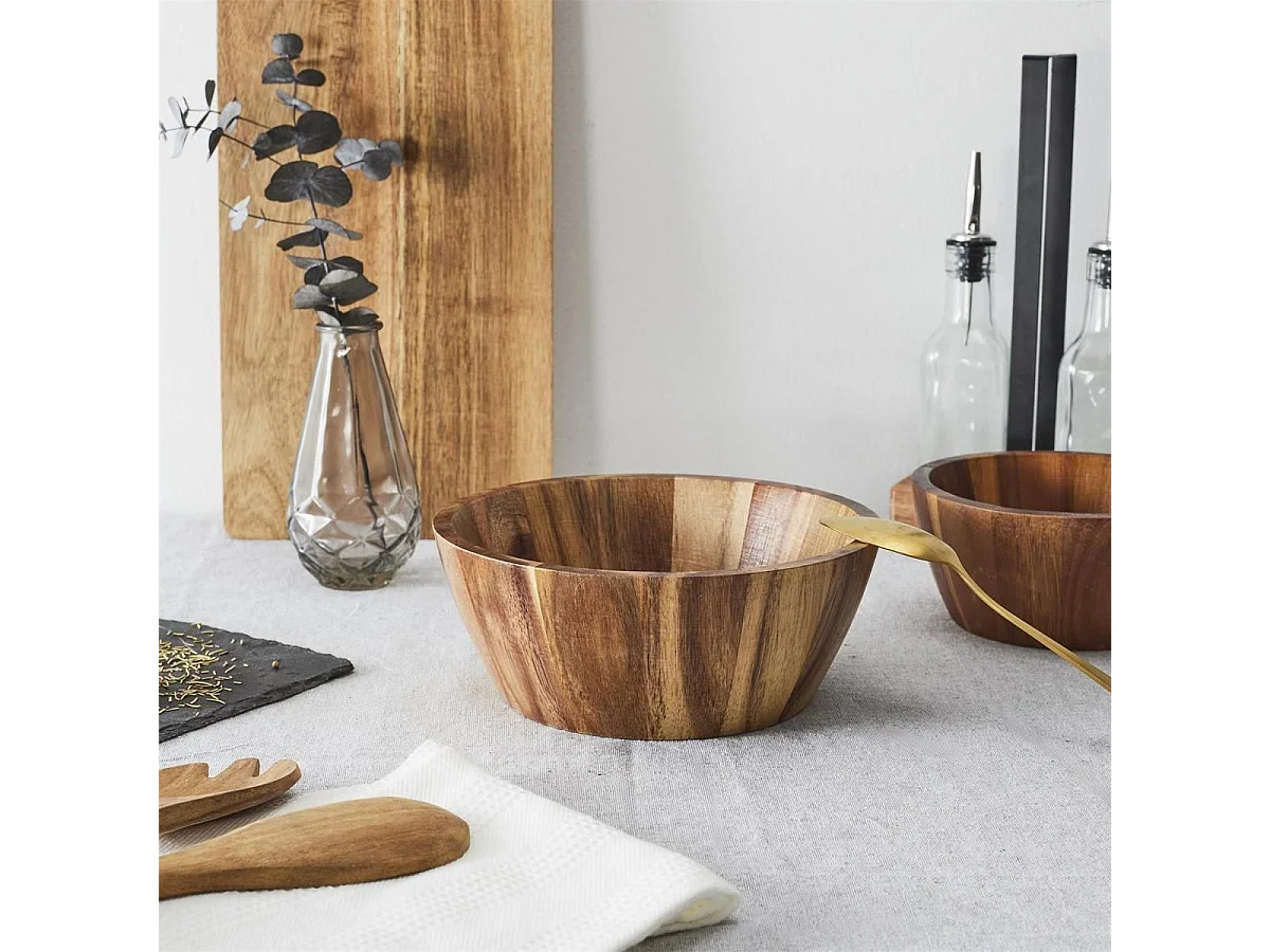 Saladier Acacia  Ø20cm - BAMBOU