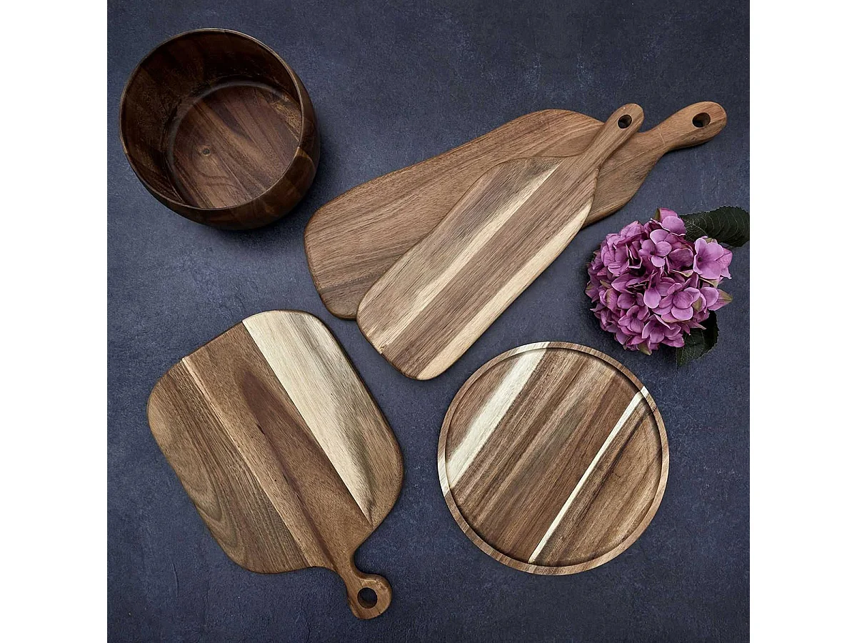 Planche en Bois d'Acacia de Présentation 45 x 30 cm - GUSTAVE